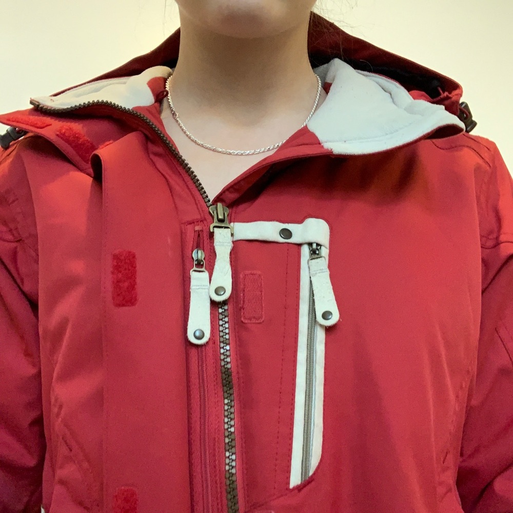 Nils red winter jacket